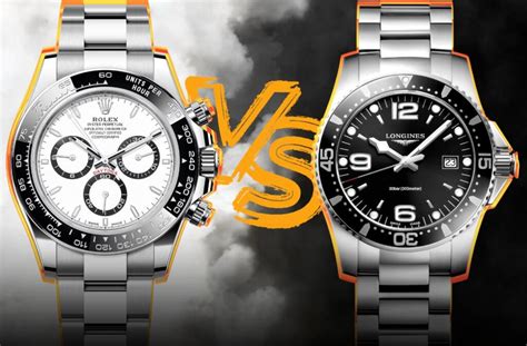 ha più valĺòre un orologio rolex oppure un longìnes|Longines vs. Rolex: A Swiss Horological Showdown.